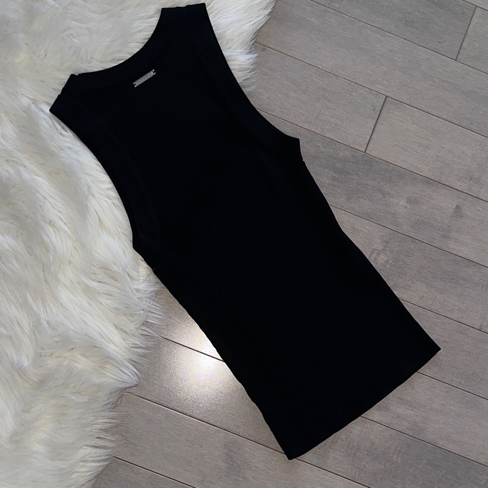 Michael Kors Ribbed Tank Top - Picture 3 of 5